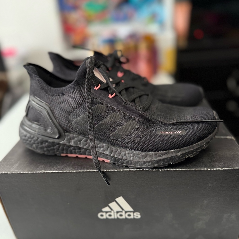 Adidas Black Running Shoes